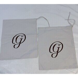2 M Gemi Fabric Dust Bags 11x12